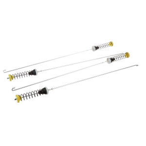 Whirlpool W10780045 Genuine OEM Washer Suspension Rod Spring Kit 25-1/2 in compatible with W10780053, W10645652, W10537442, W10622030 and other replacement models