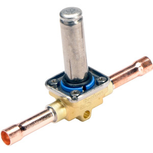 Danfoss 032F1157 Solenoid Valve 3/8 in, EVR 3, ODF, Only Body Normally Closed Straightway Without Manual Stem