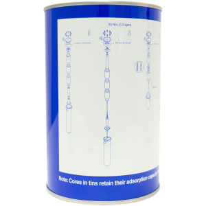 Danfoss 023U4381 Filter Drier Core 48-DC for DCR, Moister and Acid, includes Gasket, for Use with DCR 0485 to 19217 and other 4-3/4 in Shells, 023U4381, 023U4380, 00PPG000445000A