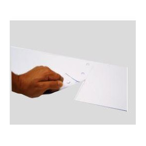 Pvc Quickstrip - Standard Smooth Clearway 8"X0.080"X150ft / 96" Strip -10+150f / -23+65c