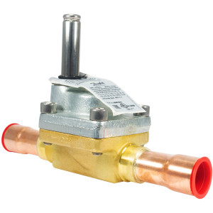 Danfoss 068F5037 Electronic Expansion Valve AKV 15-3 Compatible with R22, R134a, R404A, 7/8 x 7/8 in, ODF