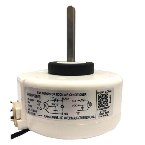 Fan Motor for Mini Split Indoor Unit evaporator RPG20B (RPG20D-19) YKFG-20-4-10L 208-230V/1Ph/60Hz 20W 4p 0.218A ECL LRA 0.235A 202400401651, 11002012001871
