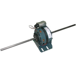 Fasco Motor D291 115v 1050rpm 1/10-1/15-1/25-1/40-Hp Ds (2 Shaft 10-3/4"X1/2"X10-3/4") 4 Speed