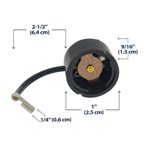 Tecumseh Overload Protector for compressor 1/5Hp 115V K90-07 Tecumseh Overload Protector for compressor 1/5Hp 115V K90-07