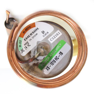 Emerson TJRE14HC  Expansion Valve Compatible with R22, Eq. Ext. 14 HP. (7/8x1 1/8 Odf) S/T