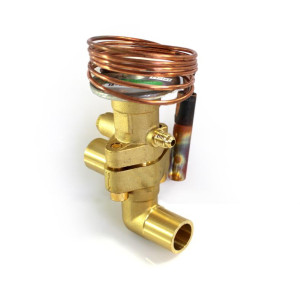 Emerson TJRE14HC  Expansion Valve Compatible with R22, Eq. Ext. 14 HP. (7/8x1 1/8 Odf) S/T