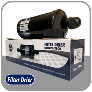 Appli Parts APFD-305 5/8 in Liquid Line Refrigerant AC Filter Drier hvac Refrigeration 305 SAE Flare connection universal unidirectional 10-1/2 in long 3-1/4 in wide Appli Parts APFD-305 5/8 in Liquid Line Refrigerant AC Filter Drier hvac Refrigeration 305 SAE Flare connection universal unidirectional 10-1/2 in long 3-1/4 in wide