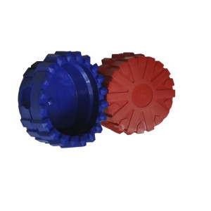 Protective Gauge Boots 2.5" / 63.5mm (Red And Blue) Uniweld Gb25s Protective Gauge Boots 2.5" / 63.5mm (Red And Blue) Uniweld Gb25s