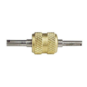 Uniweld 92820 Valve Core tool double ended for removing and installing both standard and large bore valve cores Uniweld 92820 Valve Core tool double ended for removing and installing both standard and large bore valve cores