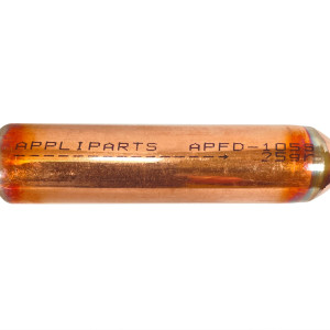 Appli Parts APFD-105S Copper Filter Drier 1/4 x 1/4 in 25g for universal refrigeration and air conditioner applications Appli Parts APFD-105S Copper Filter Drier 1/4 x 1/4 in 25g for universal refrigeration and air conditioner applications