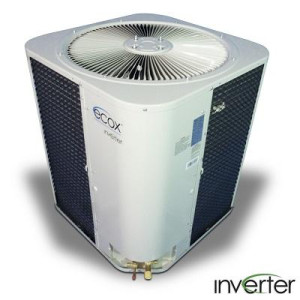 Vertical Condenser 60.000btu Compatible with R410A, 230v/60hz/1ph Ecox Inverter Seer18 Eivcu060c18b