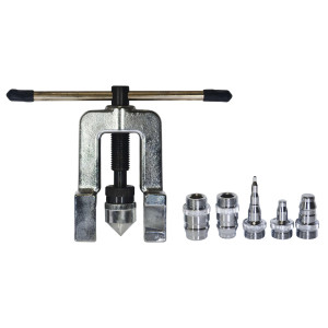 Appli Parts APT-FT278 Flaring and Swage Tool kit for copper, plastic, aluminum pipe and other soft metal tube with cutter and ratchet wrench for HVAC and other applications Appli Parts APT-FT278 Flaring and Swage Tool kit for copper, plastic, aluminum pipe and other soft metal tube with cutter and ratchet wrench for HVAC and other applications