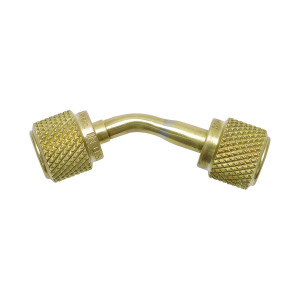 Uniweld UVGA Vacuum Gauge Adapter - 1/4in Female Flare x 1/4in Female Flare, 1/4"in Hose Nut with Gasket and Valve Depressor On One End, 1/4in Hose Nut and Gasket without Valve Depressor On Other End Uniweld UVGA Vacuum Gauge Adapter - 1/4in Female Flare x 1/4in Female Flare, 1/4"in Hose Nut with Gasket and Valve Depressor On One End, 1/4in Hose Nut and Gasket without Valve Depressor On Other End