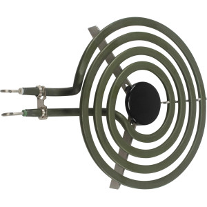 Appli Parts MP15YA Electric Range Burner Heater Element 4 Turns, 6 in, 1500 W, 240 V. Compatible General Electric Whirlpool 660532, WP660532, WB30T10073, SU205, 660532, TS4W6215, 404080, 5303310283, 318372211, TS4W6215SS