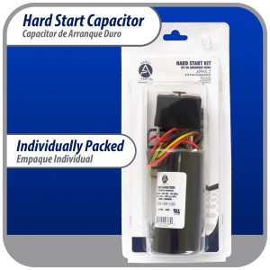 Appli Parts APHS-2 3.5 to 4.5 TON Hard Start kit 208-265 V, 1 Ph for air conditioner includes Capacitor 189-227mfd 330V and Potential Relay for Air Conditioner scroll and reciprocating compressors Appli Parts APHS-2 3.5 to 4.5 TON Hard Start kit 208-265 V, 1 Ph for air conditioner includes Capacitor 189-227mfd 330V and Potential Relay for Air Conditioner scroll and reciprocating compressors
