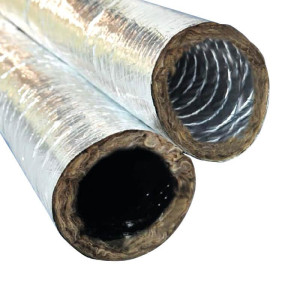 Aeroduct Doble Laminated Flexible Insulated Duct 10" X 25ft Adi1010 Aeroduct Doble Laminated Flexible Insulated Duct 10" X 25ft Adi1010