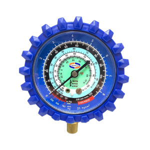 Uniweld G30LD-1 Manifold Gauge Low Compatible with R12, R22, R134a, Fahrenheit psi/Kg x m2