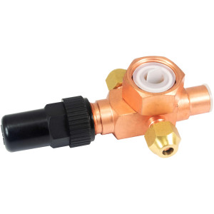 Appli Parts APRV-VA06 Rotolock Valve V06 1 in x 1/2 in ODF solder connection Universal replacement valve will work for refrigeration and air conditioning systems Appli Parts APRV-VA06 Rotolock Valve V06 1 in x 1/2 in ODF solder connection Universal replacement valve will work for refrigeration and air conditioning systems