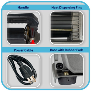 Appli Parts APVCP-311 1/4HP 115V Refrigeration Vacuum Pump 3.0 CFM 1 Stage, 60 Hz, for Heating Air Conditioning and Refrigeration Systems for Home and Auto Applications  Appli Parts APVCP-311 1/4HP 115V Refrigeration Vacuum Pump 3.0 CFM 1 Stage, 60 Hz, for Heating Air Conditioning and Refrigeration Systems for Home and Auto Applications