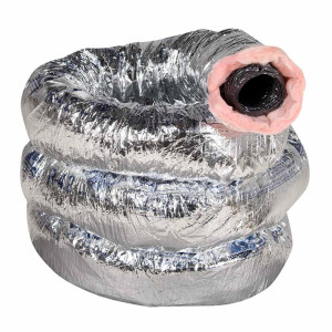 Flexible Duct insulated Fiber Glass 16"X25ft Flexible Duct insulated Fiber Glass 16"X25ft