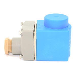 Danfoss 018F6714 Solenoid Coil 220 V, 60 Hz, 13 W, IP67, BE220BS, Terminal Box Danfoss 018F6714 Solenoid Coil 220 V, 60 Hz, 13 W, IP67, BE220BS, Terminal Box
