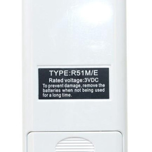 Remote Control Split Ecox R51M/E Celsius 2033550A7342, 17317000A689, 17317000A00689,  17317000A21321, S3005TLA0545S1136 Remote Control Split Ecox R51M/E Celsius 2033550A7342, 17317000A689, 17317000A00689,  17317000A21321, S3005TLA0545S1136