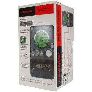 Paragon Universal Digital Defrost Timer 115V/240V 50-60Hz 30A Time Initiate Time Terminate retrofits with 8000 series enclosures 9045-00
 Paragon Universal Digital Defrost Timer 115V/240V 50-60Hz 30A Time Initiate Time Terminate retrofits with 8000 series enclosures 9045-00