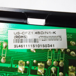 Display Board Dehumidifier US-CFZ1.4BD/N1-K.D.05.XK1.1 RoHS 203326790041, 17220100000075 Fits: ecox
 Display Board Dehumidifier US-CFZ1.4BD/N1-K.D.05.XK1.1 RoHS 203326790041, 17220100000075 Fits: ecox