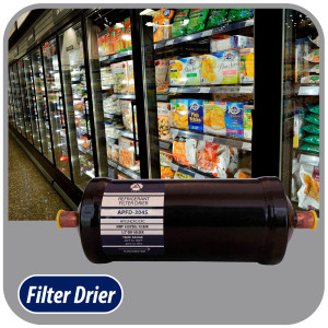 Appli Parts APFD-304S 1/2 in Liquid Line Refrigerant AC Filter Drier hvac Refrigeration 304S ODF Sweat Solder connection universal unidirectional 10-1/2 in long 3-1/4 in wide Appli Parts APFD-304S 1/2 in Liquid Line Refrigerant AC Filter Drier hvac Refrigeration 304S ODF Sweat Solder connection universal unidirectional 10-1/2 in long 3-1/4 in wide