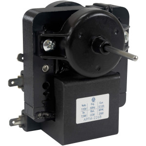 Appli Parts APFM-2268 Evaporator Fan Motor for refrigerators and freezers 110 V, 60 Hz, 0.12 A, 7.5 W, 2500 rpm, CCW, Shaft Length 1-1/8 in replaces 200D2940P001C, 200D2940P002, P009, WR01F02268  Appli Parts APFM-2268 Evaporator Fan Motor for refrigerators and freezers 110 V, 60 Hz, 0.12 A, 7.5 W, 2500 rpm, CCW, Shaft Length 1-1/8 in replaces 200D2940P001C, 200D2940P002, P009, WR01F02268
