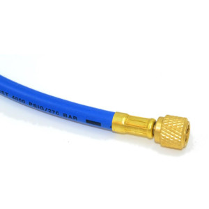 Uniweld H50SMBB Manifold Hose 50 ft Soft Magic Cfc/Hcfc/Hfc/Compatible with R410A, Blue 1/4 Standard Connection