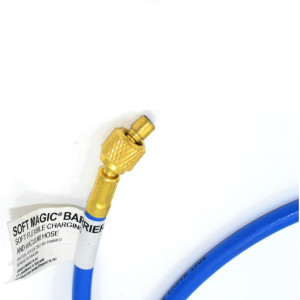 Uniweld H50SMBB Manifold Hose 50 ft Soft Magic Cfc/Hcfc/Hfc/R410 Blue 1/4 Standard Connection