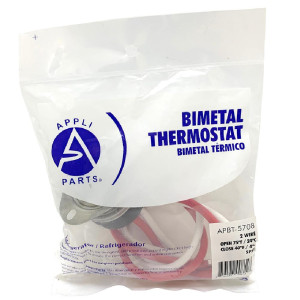 Appli Parts APBT-5708 Bimetal Thermostat 2 Wire Heater Limit SPST Open 75 F Close 40f Replaces: Bohn, Larkin, Chandler, Climate Control 5708L, 4752CM, 30318, SL5708 Fits: Oyon OEA Series Appli Parts APBT-5708 Bimetal Thermostat 2 Wire Heater Limit SPST Open 75 F Close 40f Replaces: Bohn, Larkin, Chandler, Climate Control 5708L, 4752CM, 30318, SL5708 Fits: Oyon OEA Series