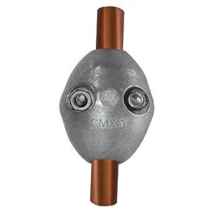 A/C Zincs ACZ-1-1/8 Zinc Corrosion Grenade for 1-1/8 in Tube A/C Zincs ACZ-1-1/8 Zinc Corrosion Grenade for 1-1/8 in Tube