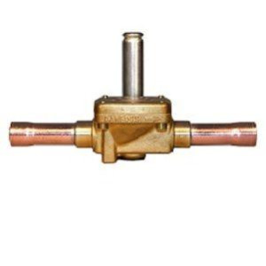 Danfoss 032F7137 Solenoid Valve 1-1/8 in, EVR 22, ODF, Only Body, Normally Closed, With Manual Stem