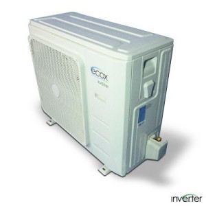 Horizontal Condenser 36.000btu Compatible with R410A, 230v/60hz/1ph Ecox Inverter Eihcu036xxb (Only With Eihptc036cxxb / Eih4wc36cxxb / Eihfcu036cxxb)