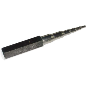 Swaging Punch Uniweld 3/16 1/4 5/16 3/8 1/2 5/8 70006 Swaging Punch Uniweld 3/16 1/4 5/16 3/8 1/2 5/8 70006