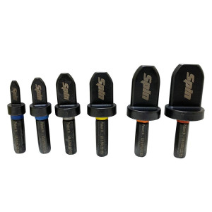 Swaging Spin Set 6 Tools Per Set: 1/4in, 3/8in, 1/2in, 5/8in, 3/4in, 7/8in S6000 Swaging Spin Set 6 Tools Per Set: 1/4in, 3/8in, 1/2in, 5/8in, 3/4in, 7/8in S6000