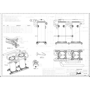 Danfoss DCJ091T4LC8 7.5 ton 91, 000 btu/h R410A Scroll compressor for Air conditioning 380-415/3/50, 460/3/60 V/Ph/Hz Discharge 7/8 in, Suction 1-1/8in, ODF, PVE Oil, Tandem Ready, 121L5027, 121L5026