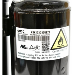DC Inverter Rotary Compressor KSK103D33UEZ3 RoHS 180V at 180Hz R32/R410A fits: ecox