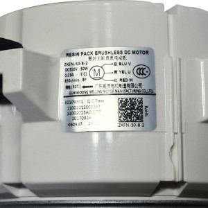 Fan Motor for Mini Split Ductless Outdoor Unit ZKFN-50-8-2 DC310V 50W 0.23A 850rpm 11002015000397  202400310150
 Fan Motor for Mini Split Ductless Outdoor Unit ZKFN-50-8-2 DC310V 50W 0.23A 850rpm 11002015000397  202400310150