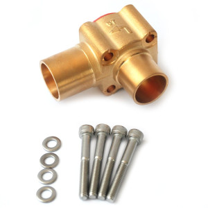 Danfoss Expansion Valve Body Angleway 1-1/8 x 1-3/8 ODM 067G4004 TE 55