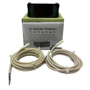 Full Gauge TC-900E Power Electronic Freeze Control 2 Sensors, 3 Outlets, 1 Digital Inlet, Internal Buzzer 110V/220V Full Gauge TC-900E Power Electronic Freeze Control 2 Sensors, 3 Outlets, 1 Digital Inlet, Internal Buzzer 110V/220V