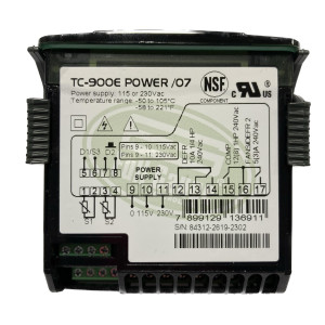 Full Gauge TC-900E Power Electronic Freeze Control 2 Sensors, 3 Outlets, 1 Digital Inlet, Internal Buzzer 110V/220V Full Gauge TC-900E Power Electronic Freeze Control 2 Sensors, 3 Outlets, 1 Digital Inlet, Internal Buzzer 110V/220V