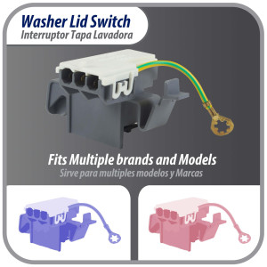 8318084 Appli Parts Washing Machine Lid Switch Compatible with Whirlpool and Others AP3180933, PS886960, WP8318084, AP6012742, ES8084, PS11745957, TJ90ES8084 8318084 Appli Parts Washing Machine Lid Switch Compatible with Whirlpool and Others AP3180933, PS886960, WP8318084, AP6012742, ES8084, PS11745957, TJ90ES8084