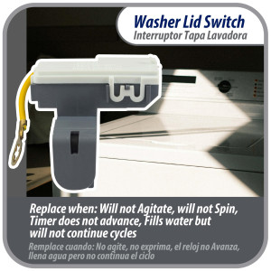 8318084 Appli Parts Washing Machine Lid Switch Compatible with Whirlpool and Others AP3180933, PS886960, WP8318084, AP6012742, ES8084, PS11745957, TJ90ES8084 8318084 Appli Parts Washing Machine Lid Switch Compatible with Whirlpool and Others AP3180933, PS886960, WP8318084, AP6012742, ES8084, PS11745957, TJ90ES8084