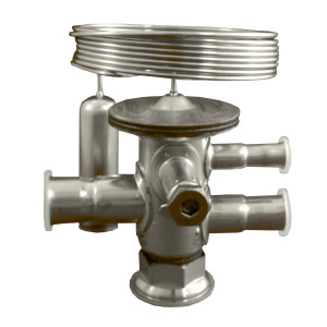 Danfoss 068U2237 1/6 - 4TR Expansion Valve Body, TUAE, R22,R407C, 3/8x1/2 in, Solder, ODF, 1/4 in Externally equalized, Bi-flow, -40 to 50 F, Capacity determined by Orifice size Sold Separately