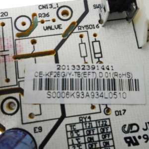 Pc Board For Ecox Split Indoor Unit CE-KF26G/Y-T6(EFT).D.01.NK2.3 RoHS 201332391441 17122000009233 
Fits: MSJ-09CR Pc Board For Ecox Split Indoor Unit CE-KF26G/Y-T6(EFT).D.01.NK2.3 RoHS 201332391441 17122000009233 
Fits: MSJ-09CR