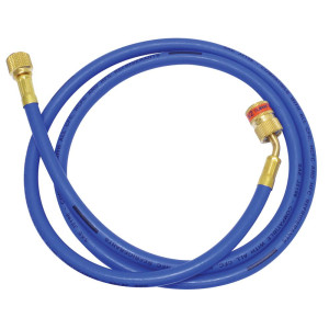 Uniweld EZ5B Manifold Hose Blue 60 in CFC HCFC HFC R410 Ez-Turn Anti-Blowback 93022 Uniweld EZ5B Manifold Hose Blue 60 in CFC HCFC HFC R410 Ez-Turn Anti-Blowback 93022