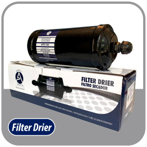 Appli Parts APFD-303 3/8 in Liquid Line Refrigerant AC Filter Drier hvac Refrigeration 303 SAE Flare connection universal unidirectional 10-1/2 in long 3-1/4 in wide Appli Parts APFD-303 3/8 in Liquid Line Refrigerant AC Filter Drier hvac Refrigeration 303 SAE Flare connection universal unidirectional 10-1/2 in long 3-1/4 in wide